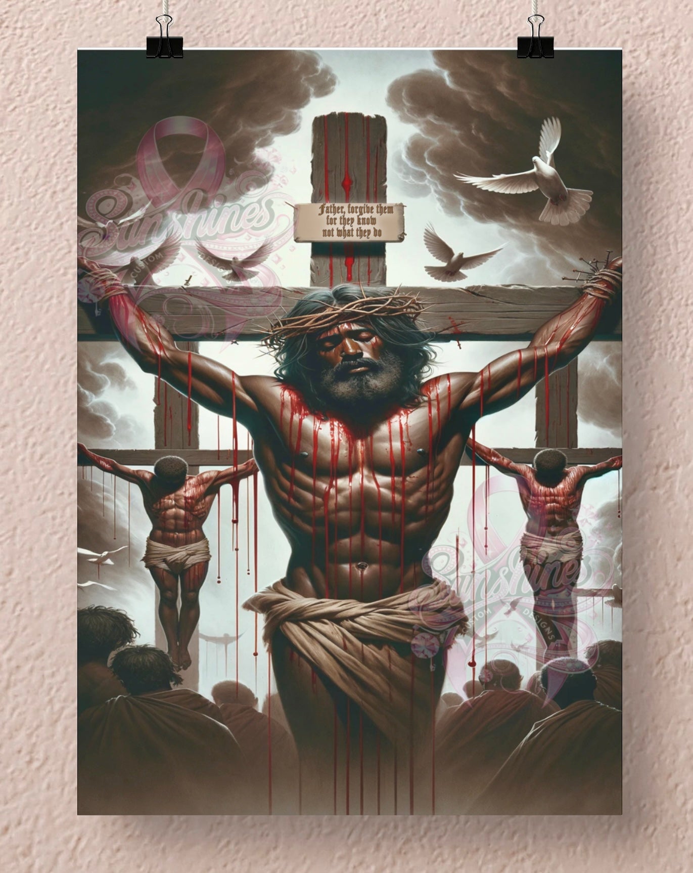 (Copy) Custom 16x20 Canvas “Crucifixion Series”
