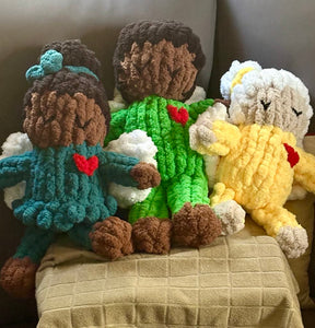 Finger Knitted Comfort Doll