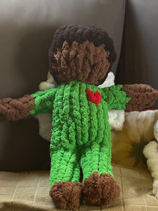 Finger Knitted Comfort Doll